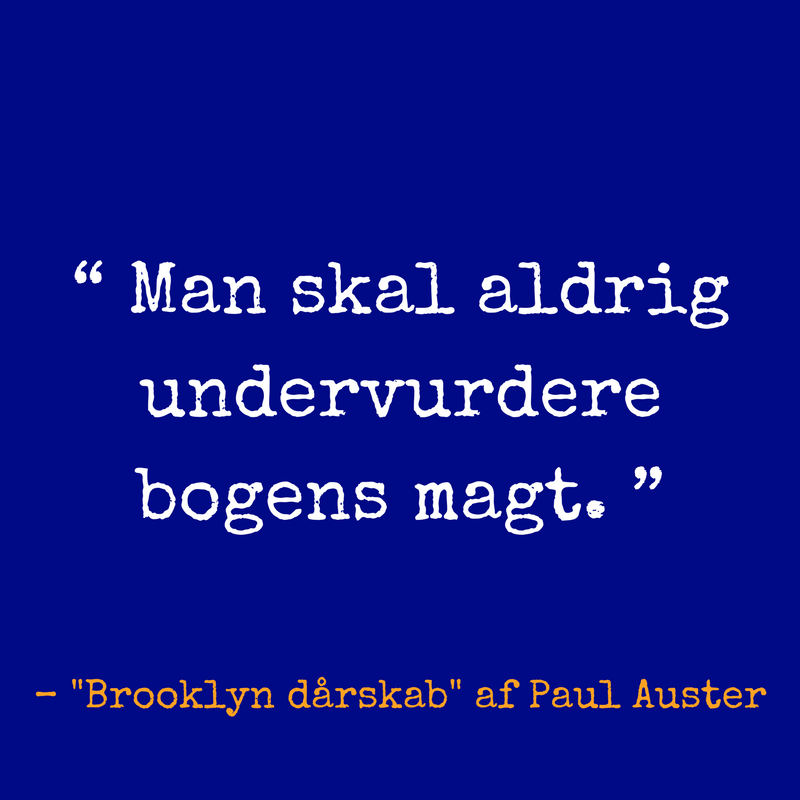 Brooklyn dårskab af Paul Auster
