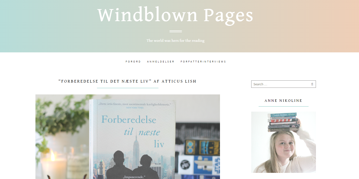 Windblown pages