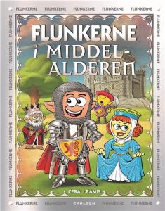 Flunkerne, Flunkerne i Middelalderen, børnebøger, børnebog, aktivitetsbøger