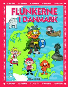 Flunkerne, Flunkerne i Danmark, børnebog, børnebøger