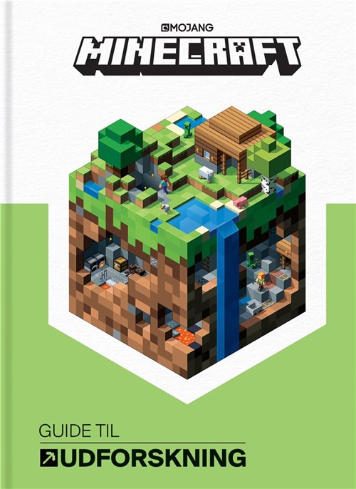mincraft, børnebøger, minecraft guide til udforskning, minecraft bøger