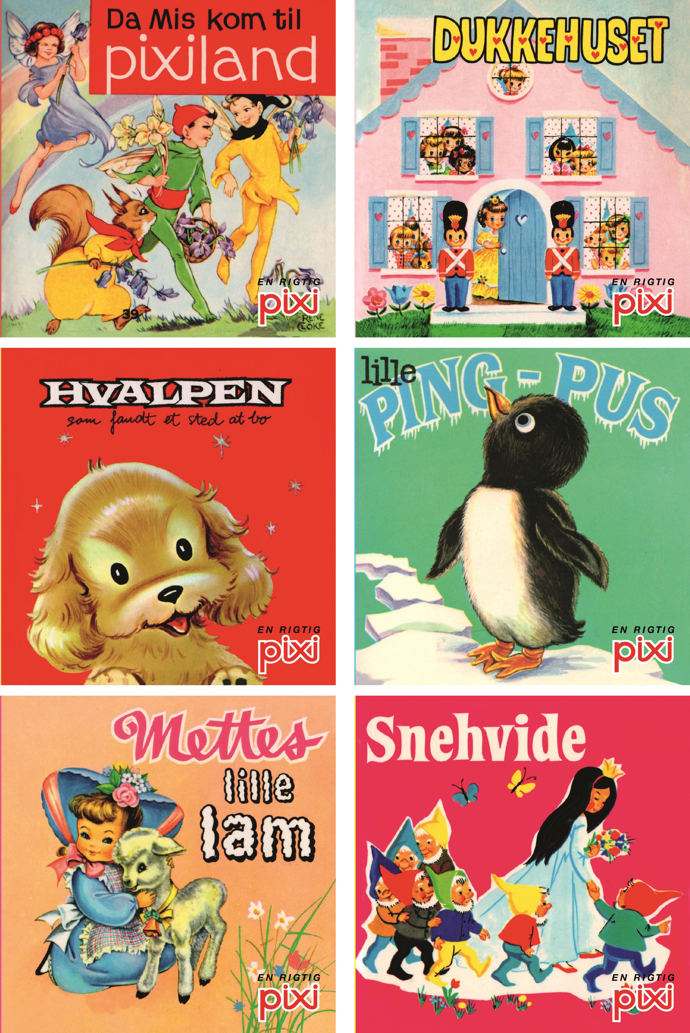 Pixi nostalgi, pixi, pixi-bog, pixi-bøger, nostalgi, børnebøger, forlaget carlsen, carlsen, børnebog