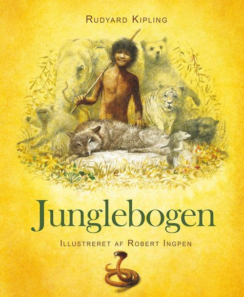 Junglebogen, Rudyard Kipling, Robert Ingpen, børnebog, børnebøger, klassisk børnebog, klassiker