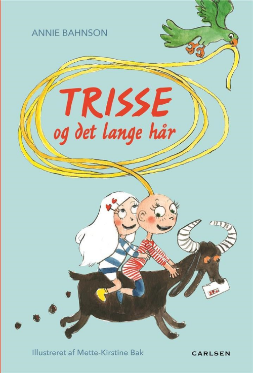 Trisse og det lange hår, Annie Bahnson, børnebog, børnebøger