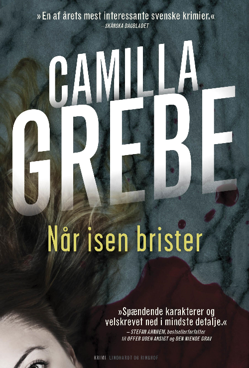 Camilla Grebe, Når isen brister, krimi, thriller