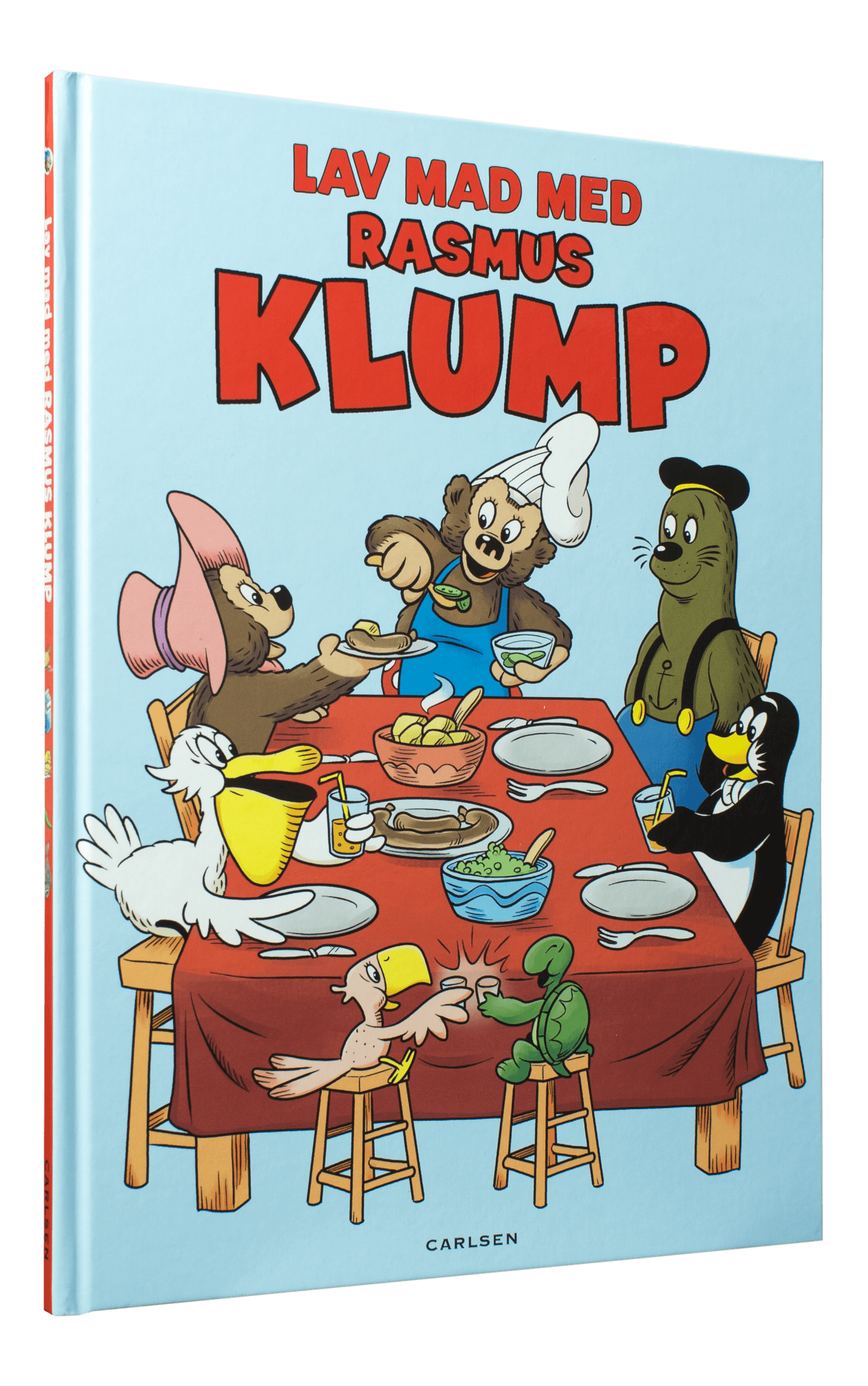 Lav mad med Rasmus Klump , rasmus klump, louisa lorang, børnebøger, julegaver, 3-5-årige