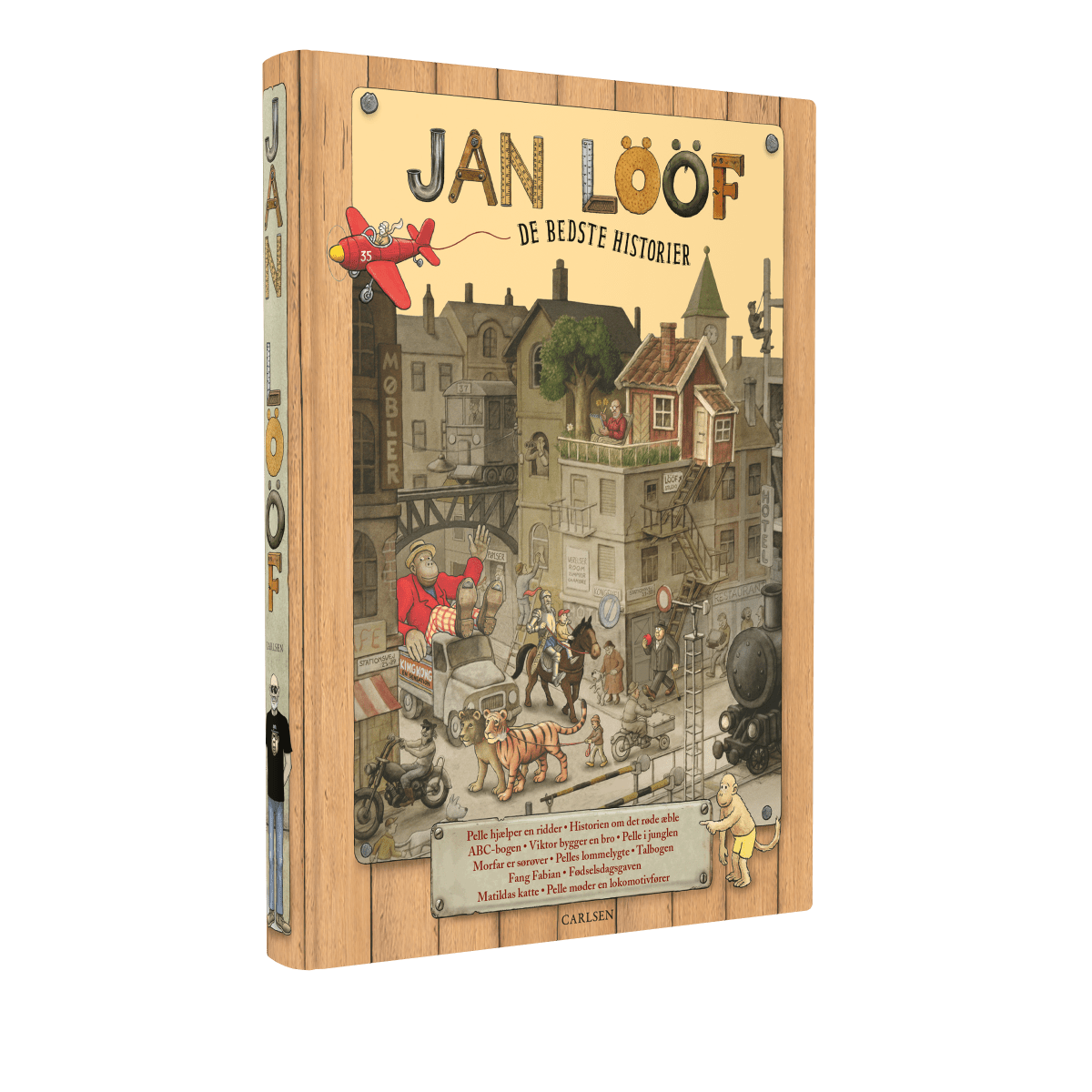 Jan Lööf, de bedste historier, historien om det røde æble, min morfar er sørøver, højtlæsning, børnebøger