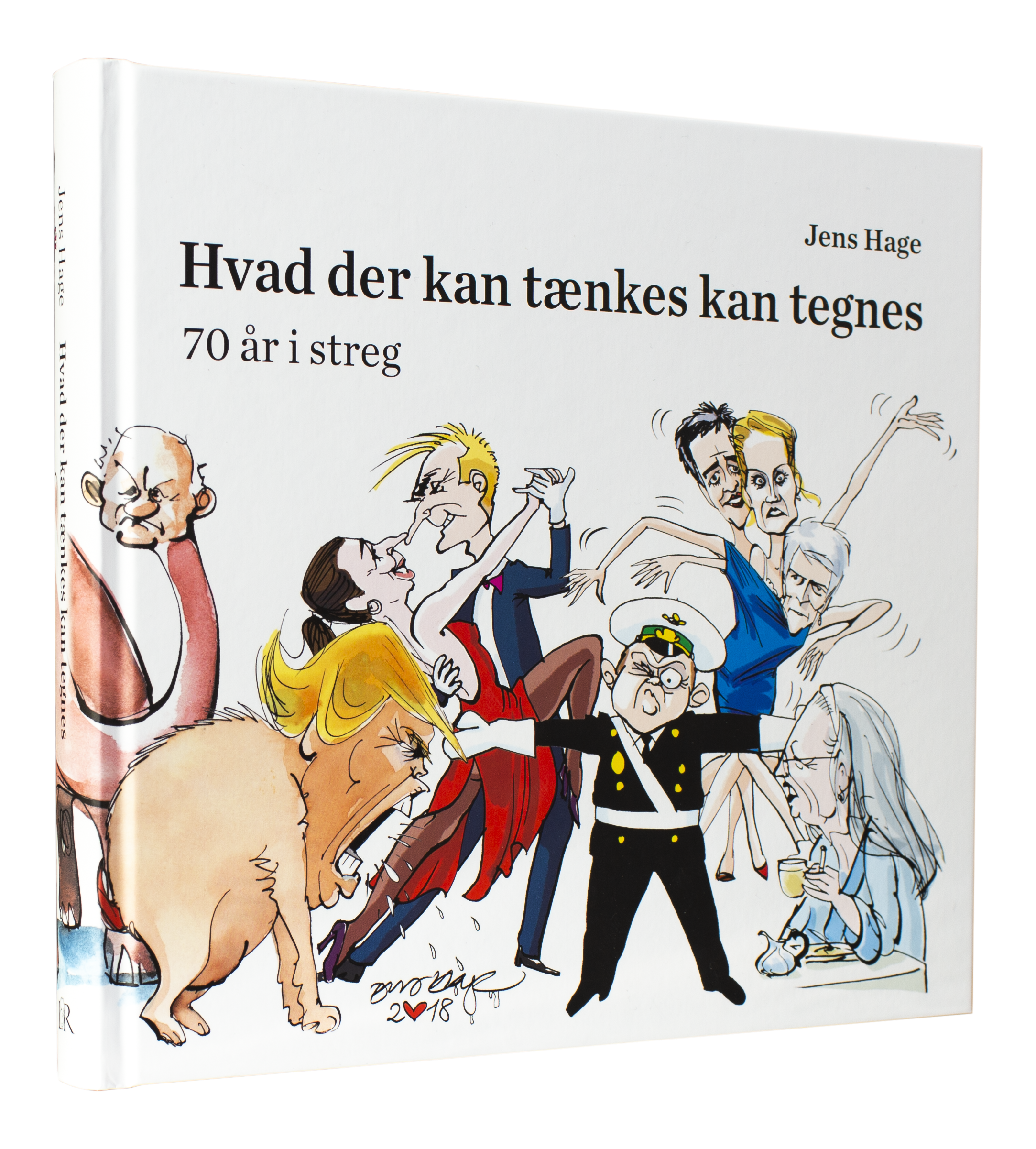 Satiretegner Jens Hage: Jeg tager mig ikke af 'ævle bævle' på sociale medier