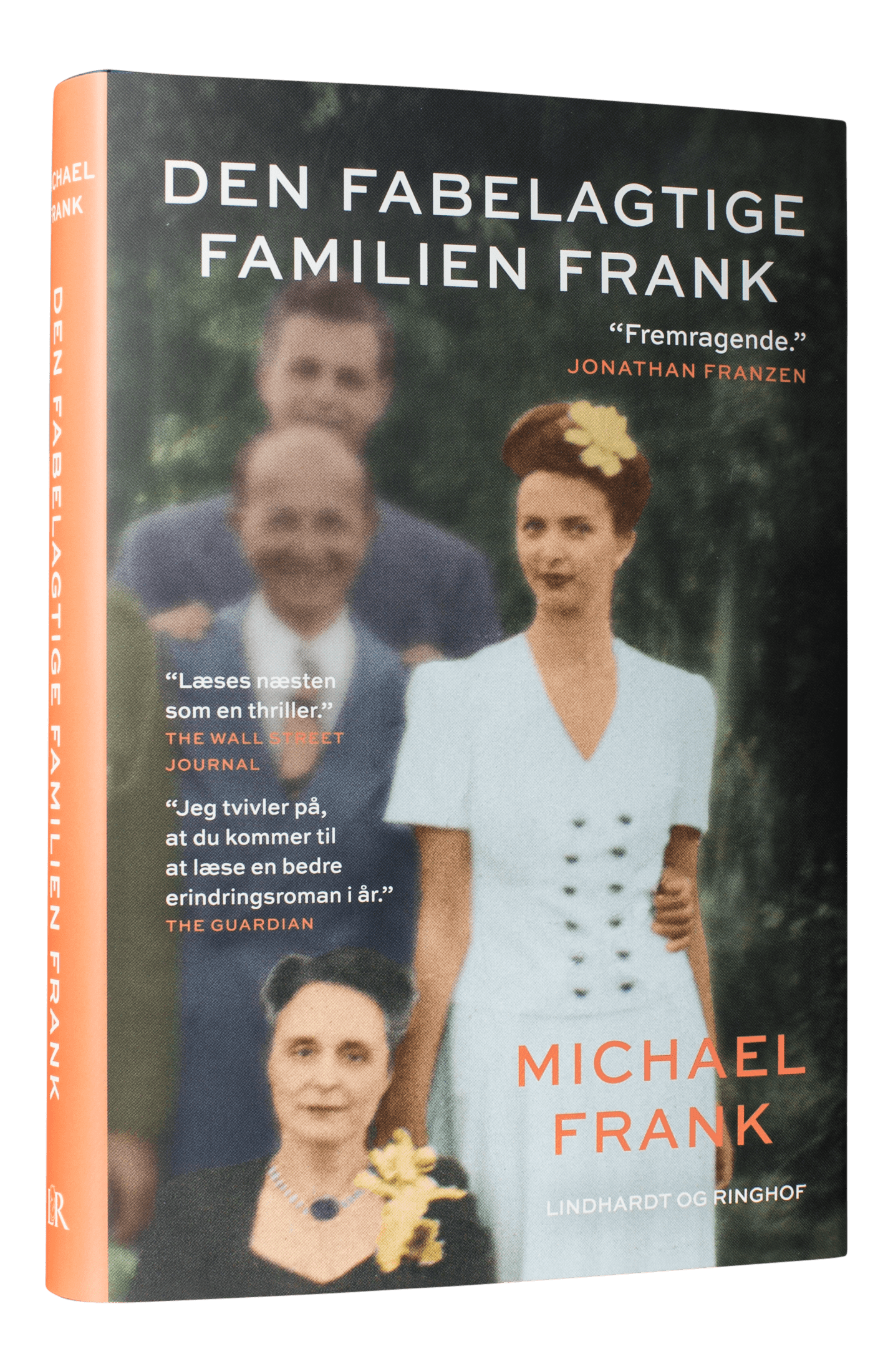 Den fabelagtige familien Frank, dannelsesroman, memoir, Michael Frank