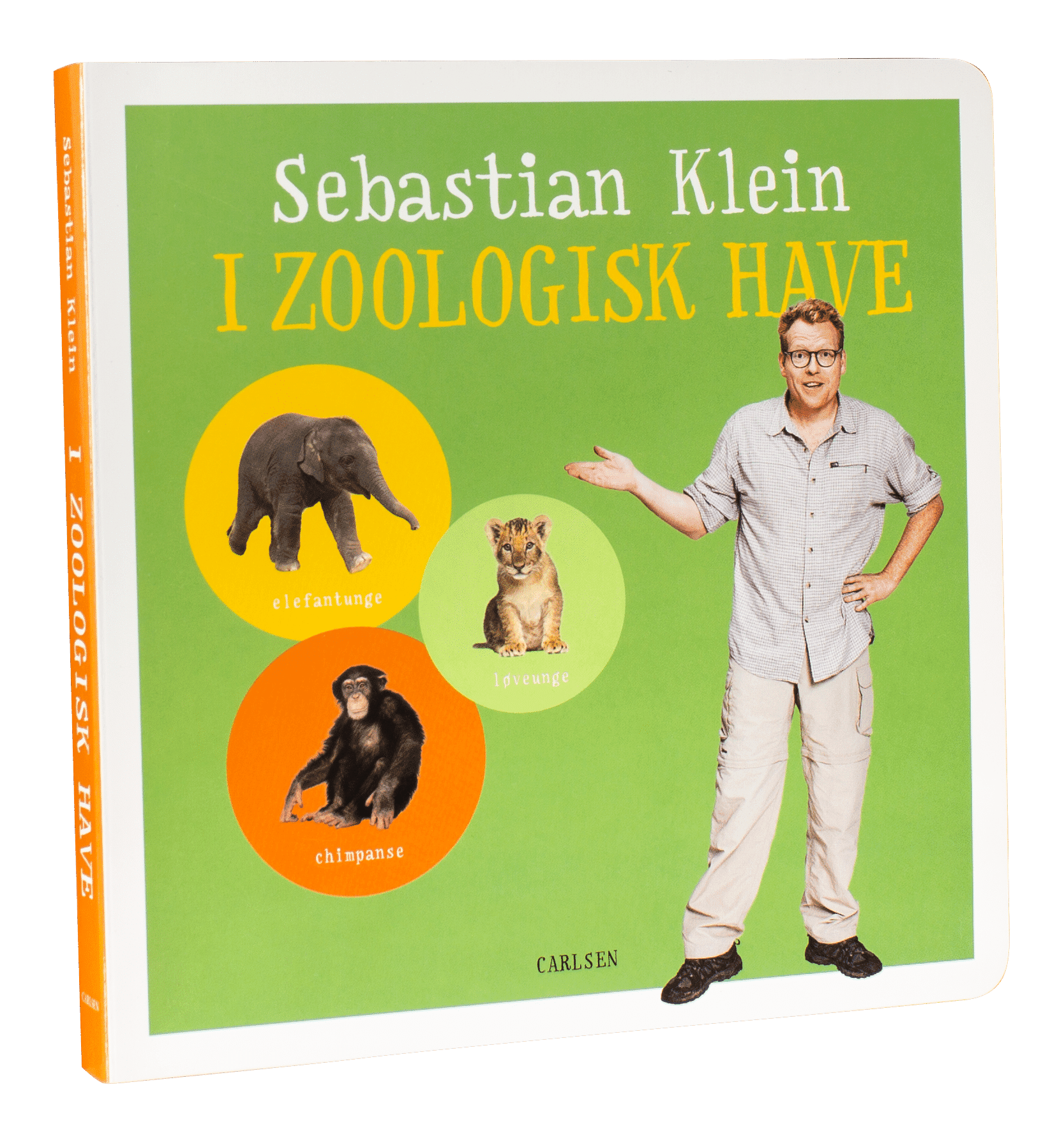 Sebastian Klein, Sebastian Klein I zoologisk have, børnebog, børnebøger, papbog, papbøger, bøger til de mindste, dyrebog, bog om dyr
