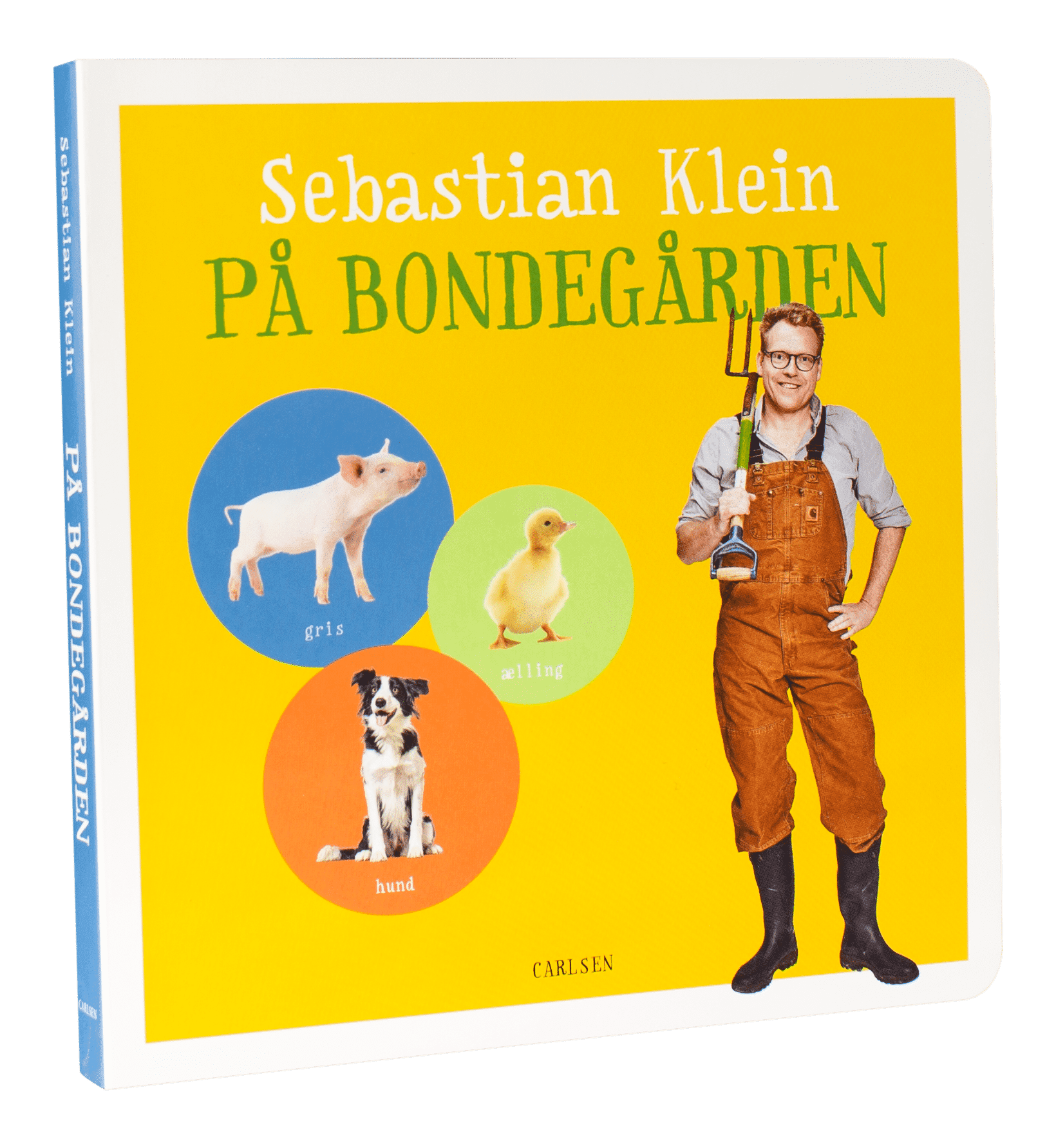 Sebastian Klein, Sebastian Klein på bondegården, dyrebog, børnebog, børnebøger, papbog, papbøger, bøger til de mindste