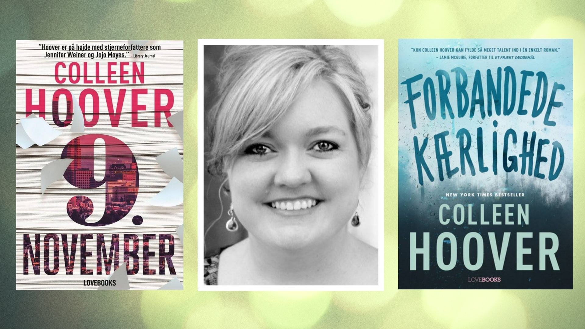 Colleen Hoover, Kærlighed, YA, young adult, kærlighedsroman, romance, romancebøger, romancebog