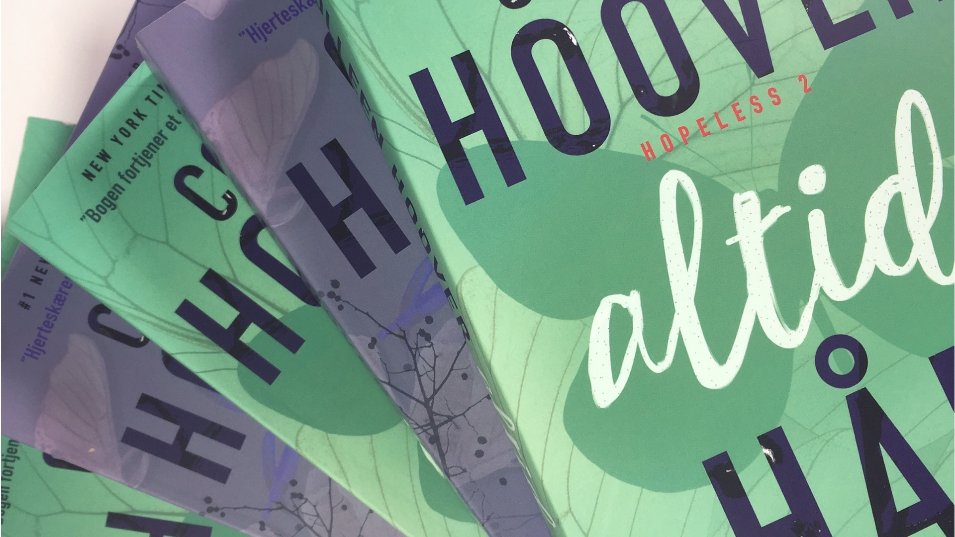 Hopeless-serien, Uden håb, Altid håb, Colleen Hoover, romance, kærlighedsbøger