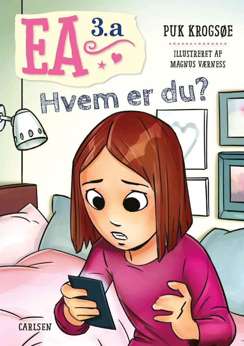 Ea 3.a., Puk Krogsøe, børnebog, børnebøger, pigebog, 6-9-årige