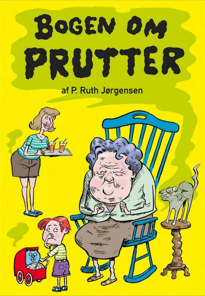 Bogen om prutter, P. Ruth Jørgensen, bøger om prutter, pruttebog, børnebog, børnebøger