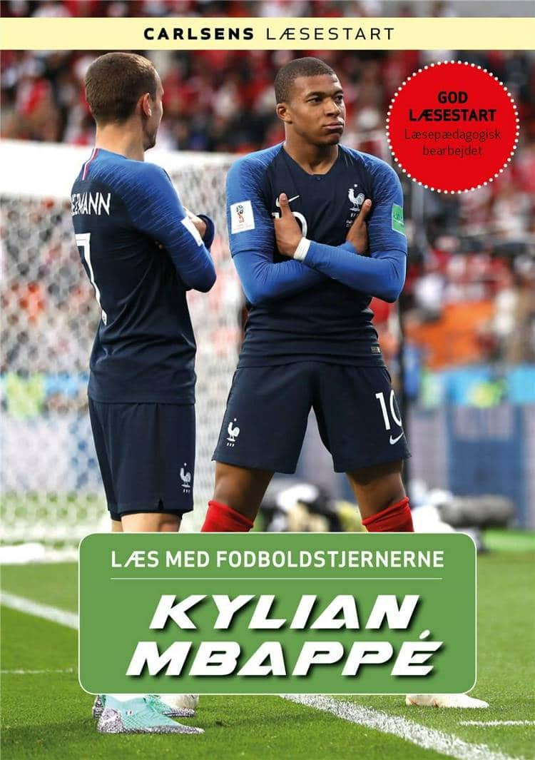 Kylian Mbappé, Læs med fodboldstjernerne, Christian Mohr Boisen, fodboldbog, fodboldbøger til børn