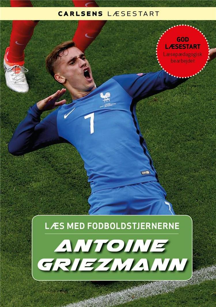 Antoine Griezmann, Læs med fodboldstjernerne, fodboldbog, fodboldbøger til børn, Christian Mohr Boisen