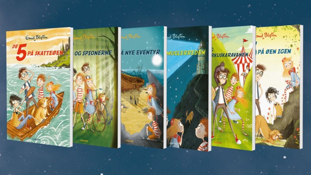 Tag med De 5 på eventyr! Børnebogsklassikere til en ny generation af læsere