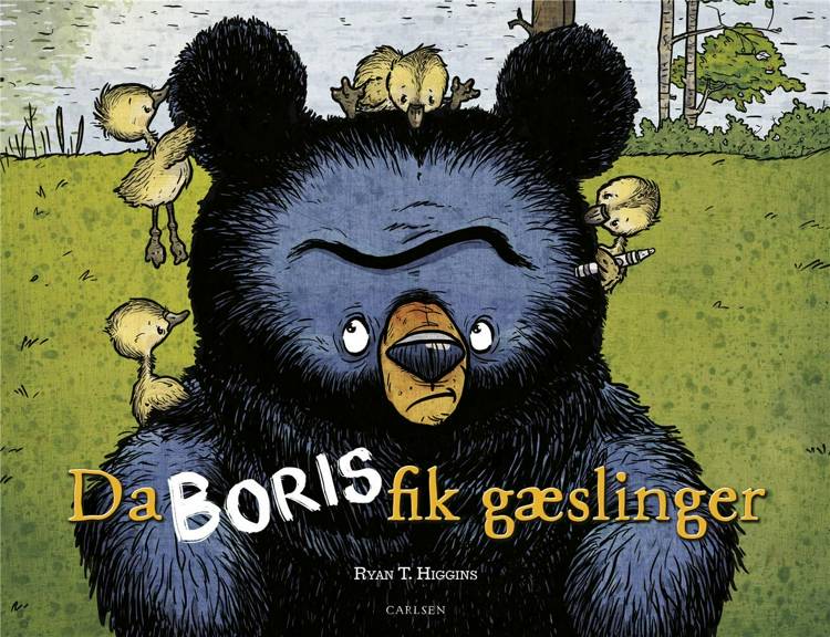 Da Boris fik gæslinger, billedbog, billedbøger, børnebog, børnebøger, Ryan T. Higgins, Boris bog